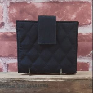 Vera Bradley Black Quilted Wallet